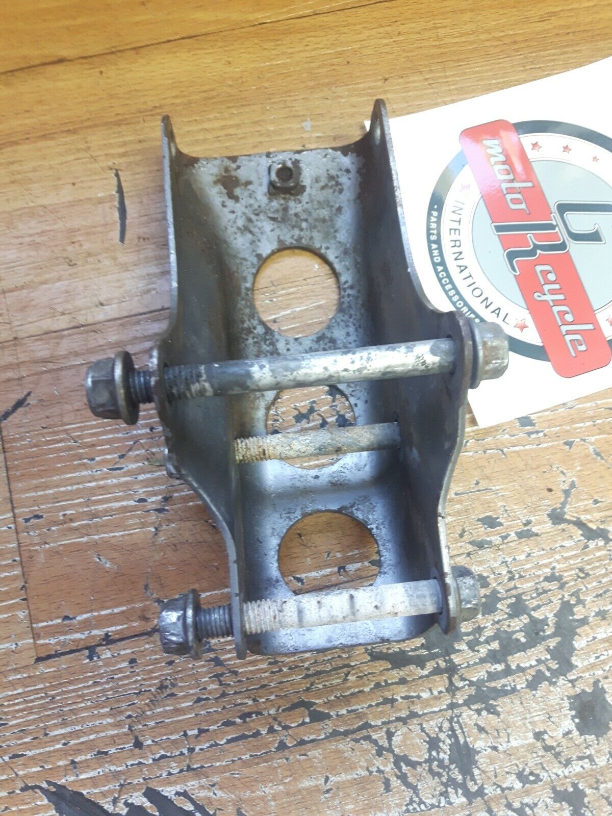 Kawasaki KLX125 2003 front motor engine mount hanger bracket 2004 bolt