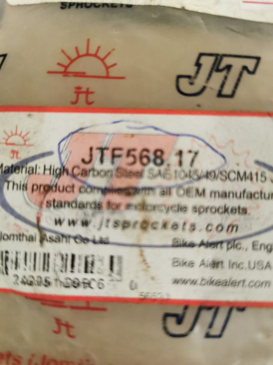 NOS JT TX650 TX750 XS650 XS650S Steel Front Sprocket 17T JTF568.17 J19