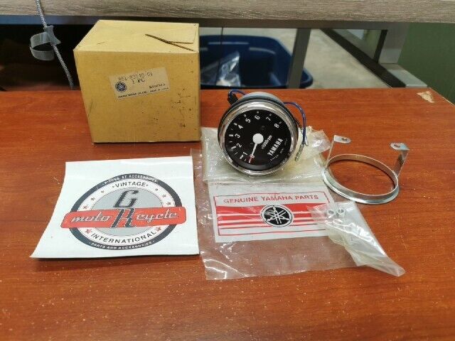 NOS Yamaha 1977 GS300 GS340 TACHOMETER 861-83540-01-00 Y171