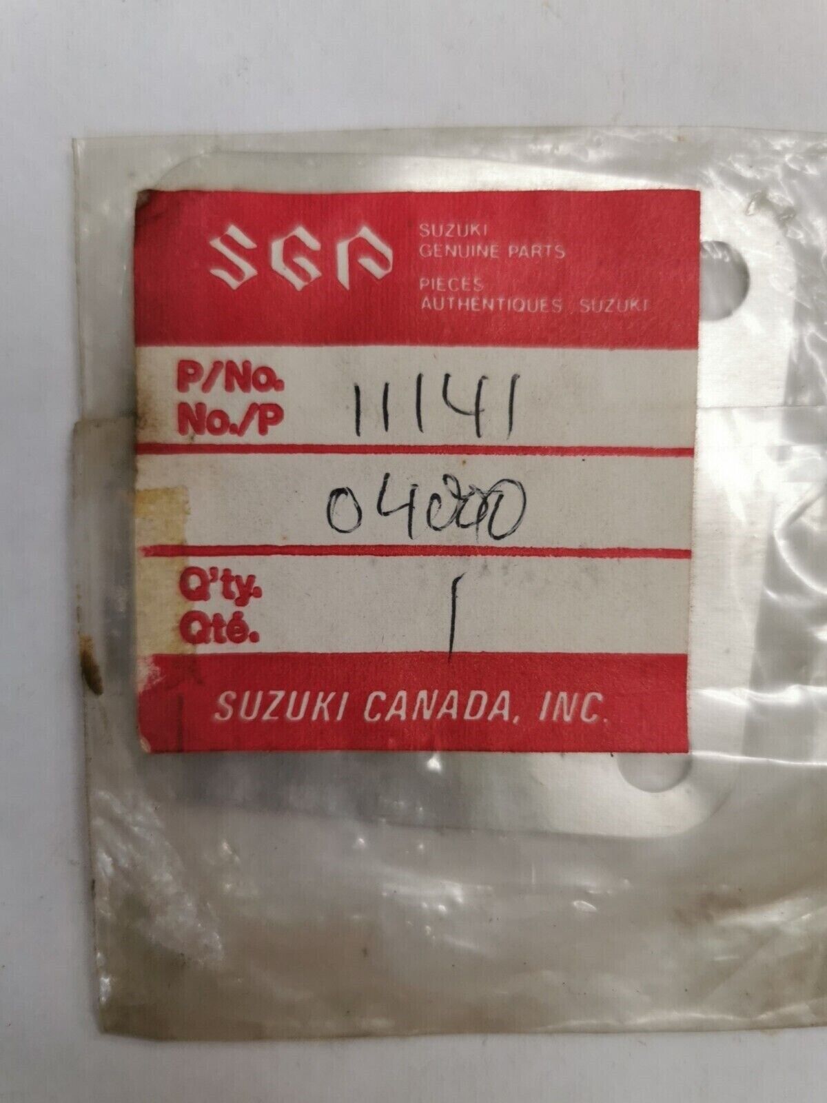 NOS SUZUKI JR50 LT50 CYLINDER HEAD GASKET 11141-04000 S26