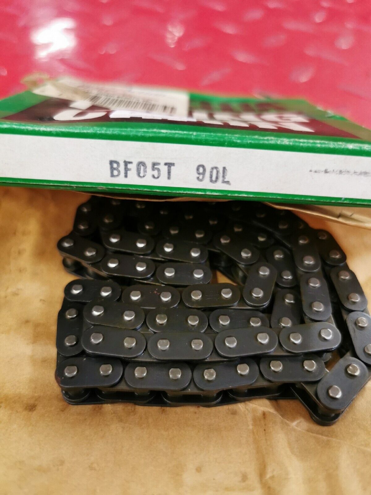 NOS CAMELLIA TSUBAKI KLT200 KZ200 1978 - 1984  TIMING CHAIN  BF05T-F 90L  J10