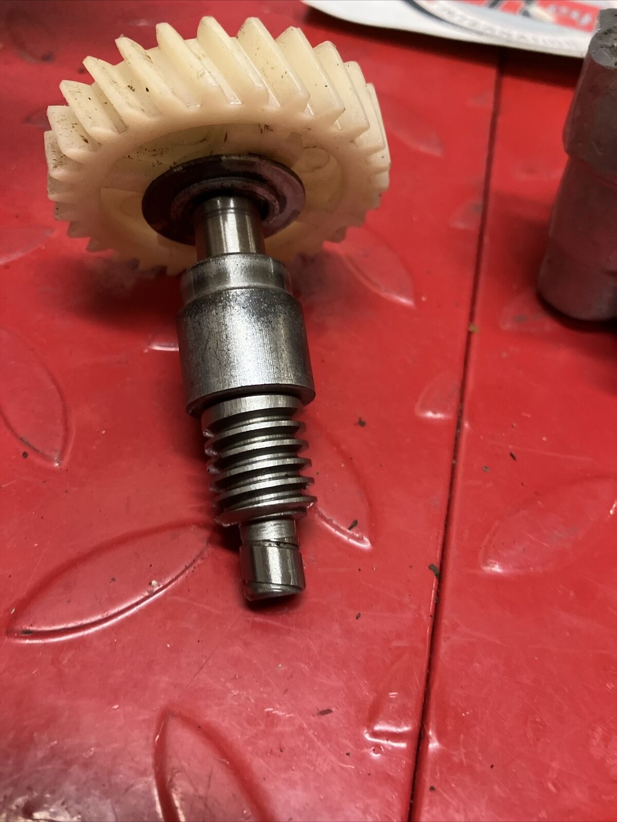 Yamaha HT1 MX 1971 oil pump assy with worm shaft and drive gear LT2