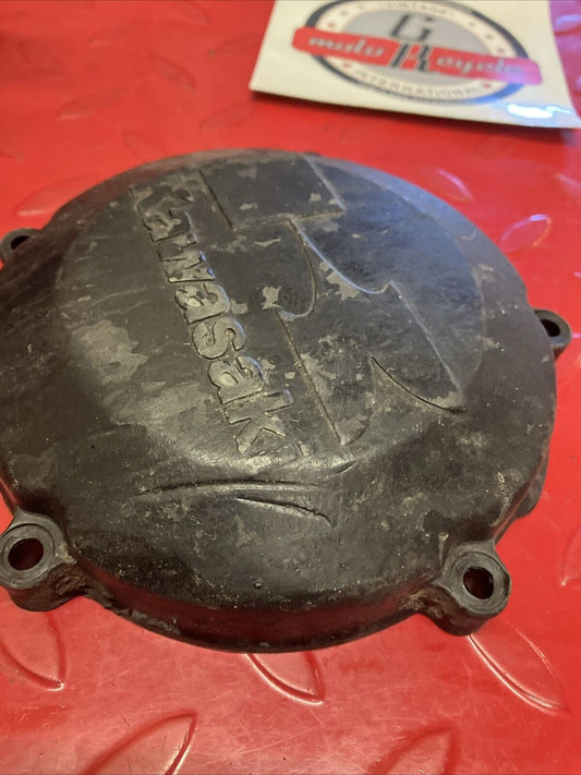 Kawasaki KX125 1987 Left crankcase stator cover