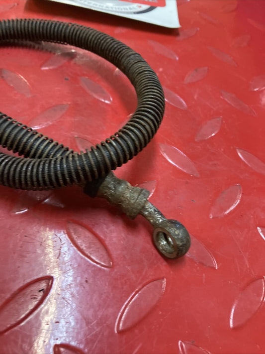 Yamaha RD400 1977 rear brake hose line pipe 1976