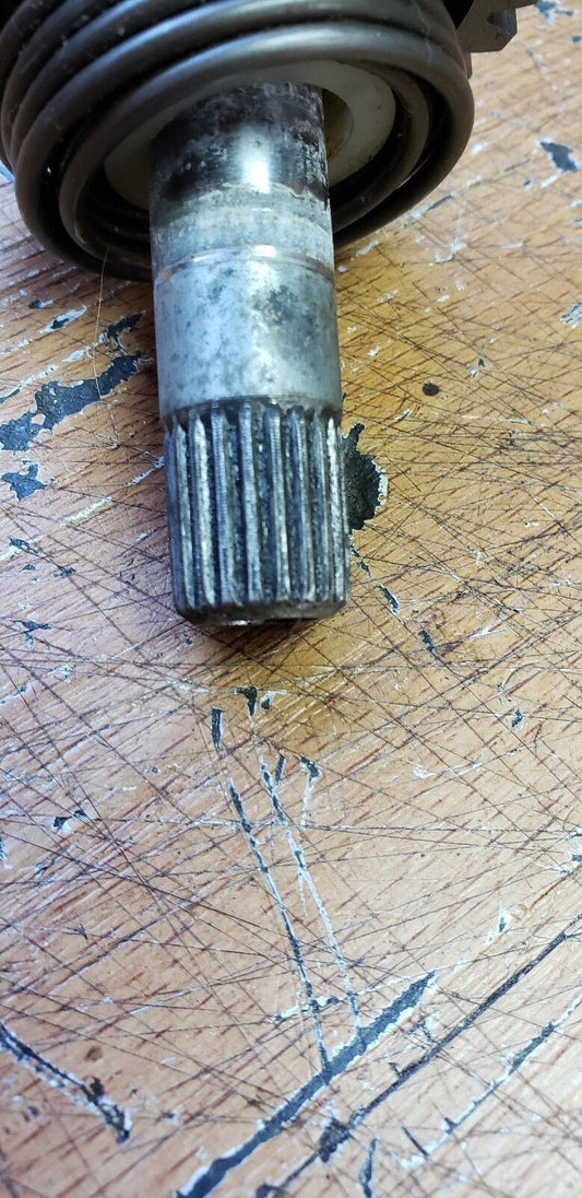 Honda CR125R 1985 kickstarter kickstart kick start assembly spindle shaft gear