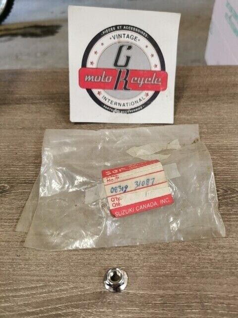 NOS SUZUKI GV1400GD LTF230 GN125E DR125 DS80 DR100 LT250R NUT 08319-31087 S39