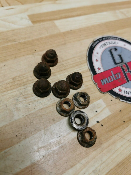 Honda CR125R 1986 cylinder and head nut cap flange 90443-107-000