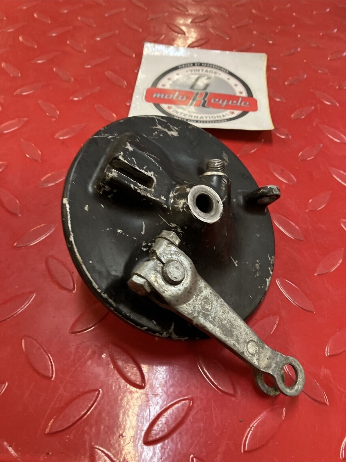 Kawasaki G5 1972 front brake panel drum plate