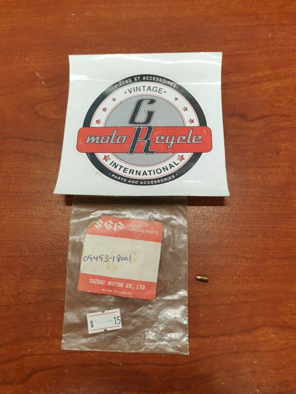 NOS Suzuki RF900 GSX-R750 DR350 MAIN AIR JET (0.9) 09493-18001 S17