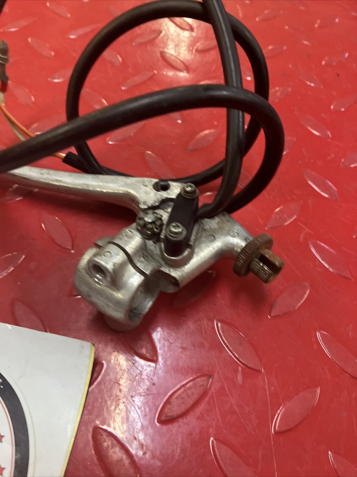 Suzuki RV90 1976 left and right handle lever clutch brake perch 57300-28012