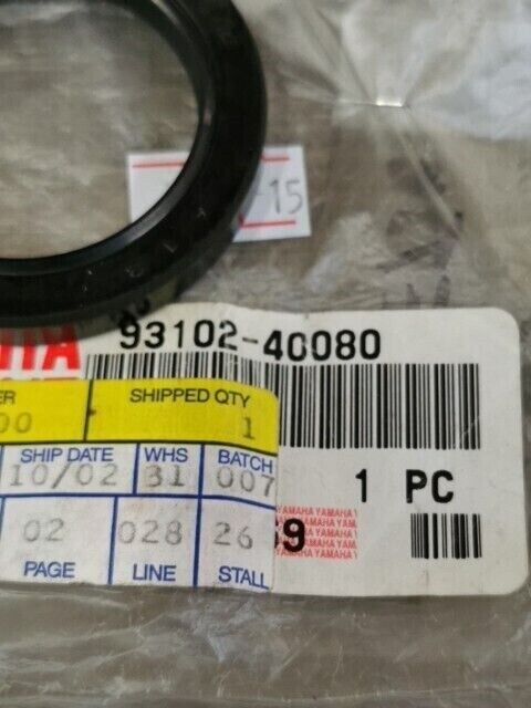 NOS YAMAHA SW396 GS340 GP440 GP433F SL338B OIL SEAL SD TYPE 93102-40080-00 Y108