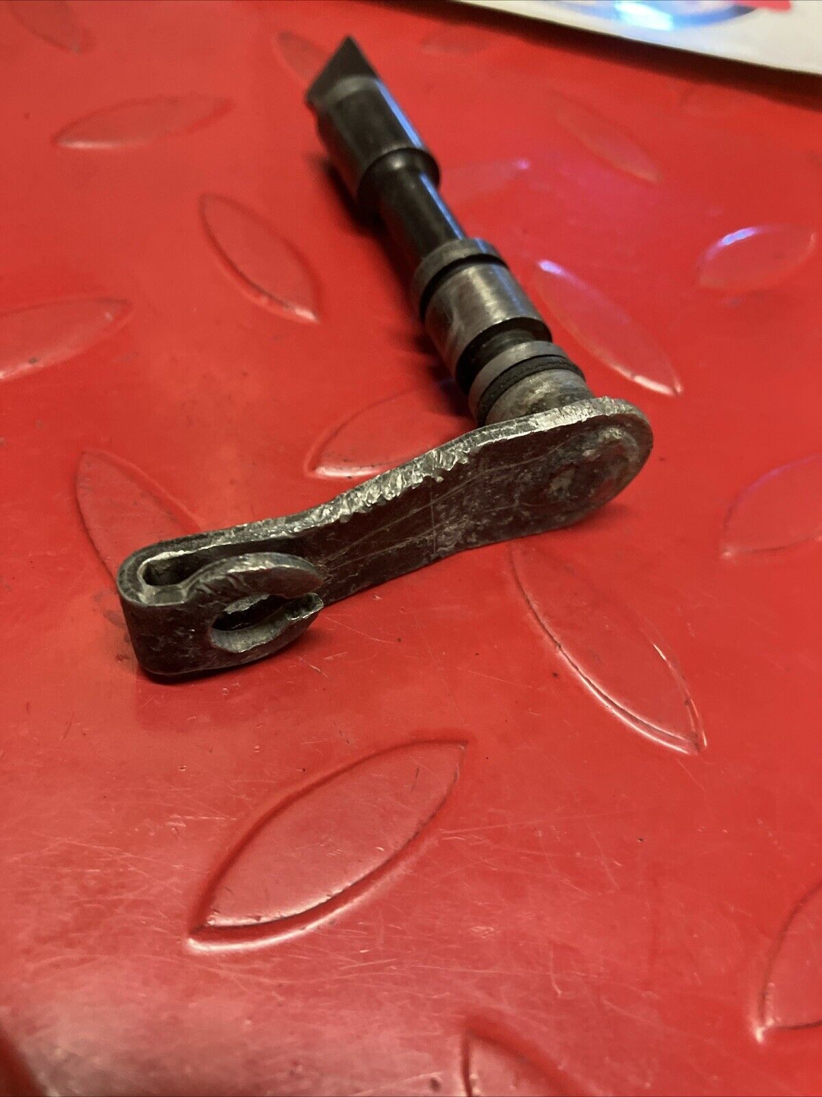 Kawasaki KX125 1987 clutch lever arm actuator release 1985 1986