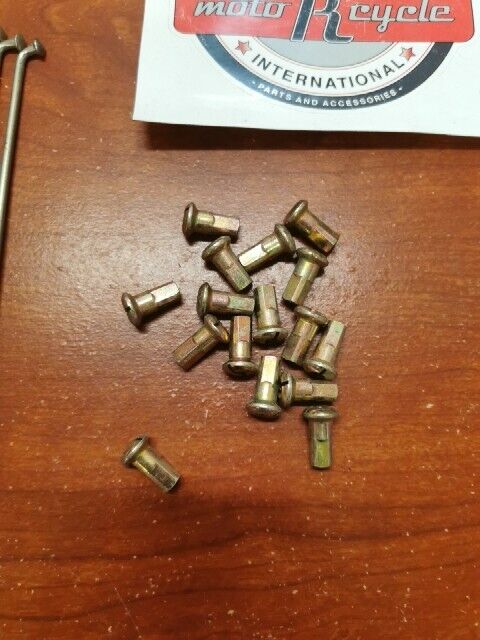 NOS Yamaha DT100 LT2M LTMX SPOKE KIT INCOMPLETE 276-25104-10-00 Y140