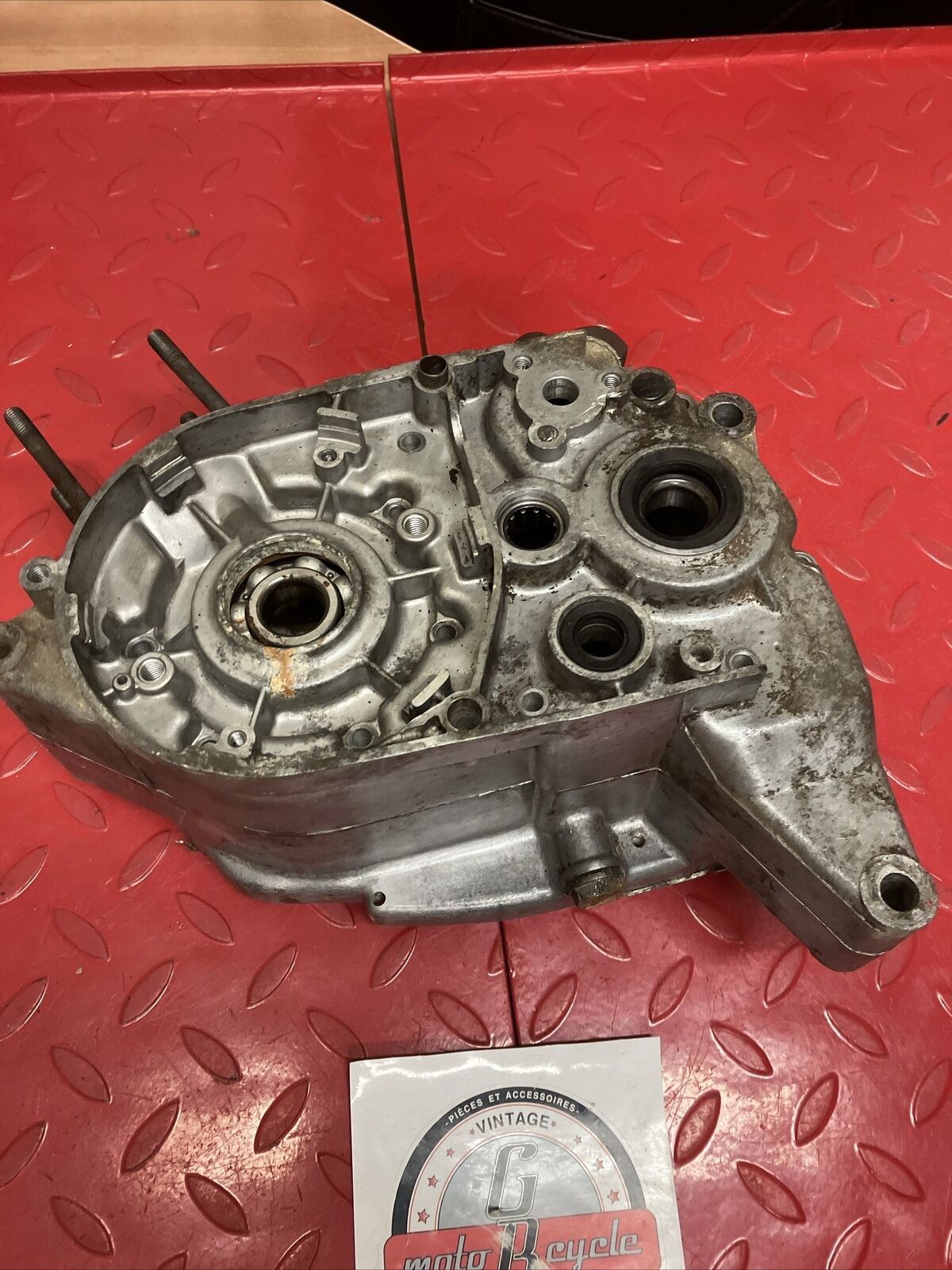 Yamaha HT1 MX 1971 Crankcase set left right crank case 1970 LT2 LT3 LTMX RS100