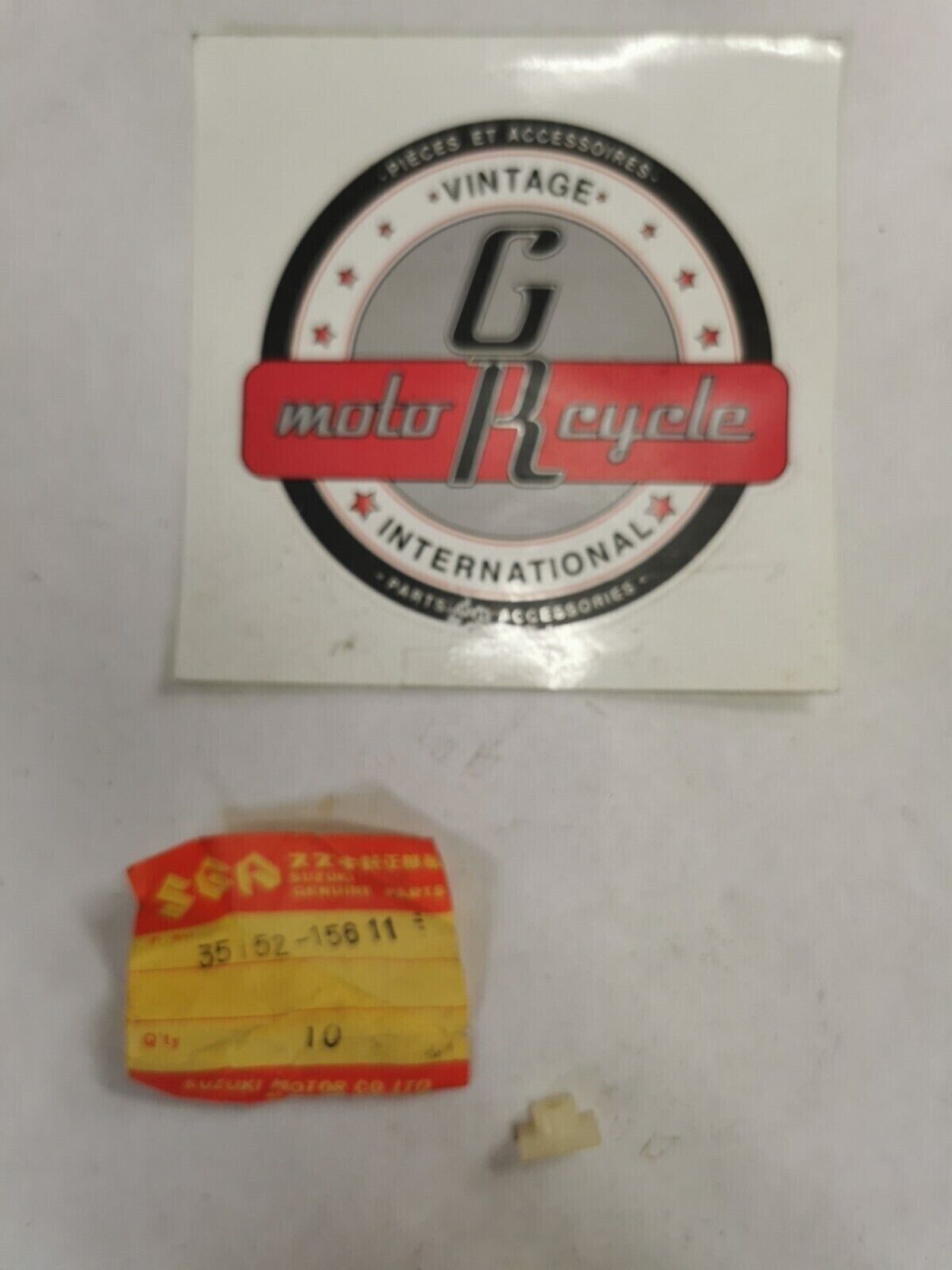 NOS SUZUKI T500R T350J GT750 BEAM ADJUSTING NUT 35152-15611 S27