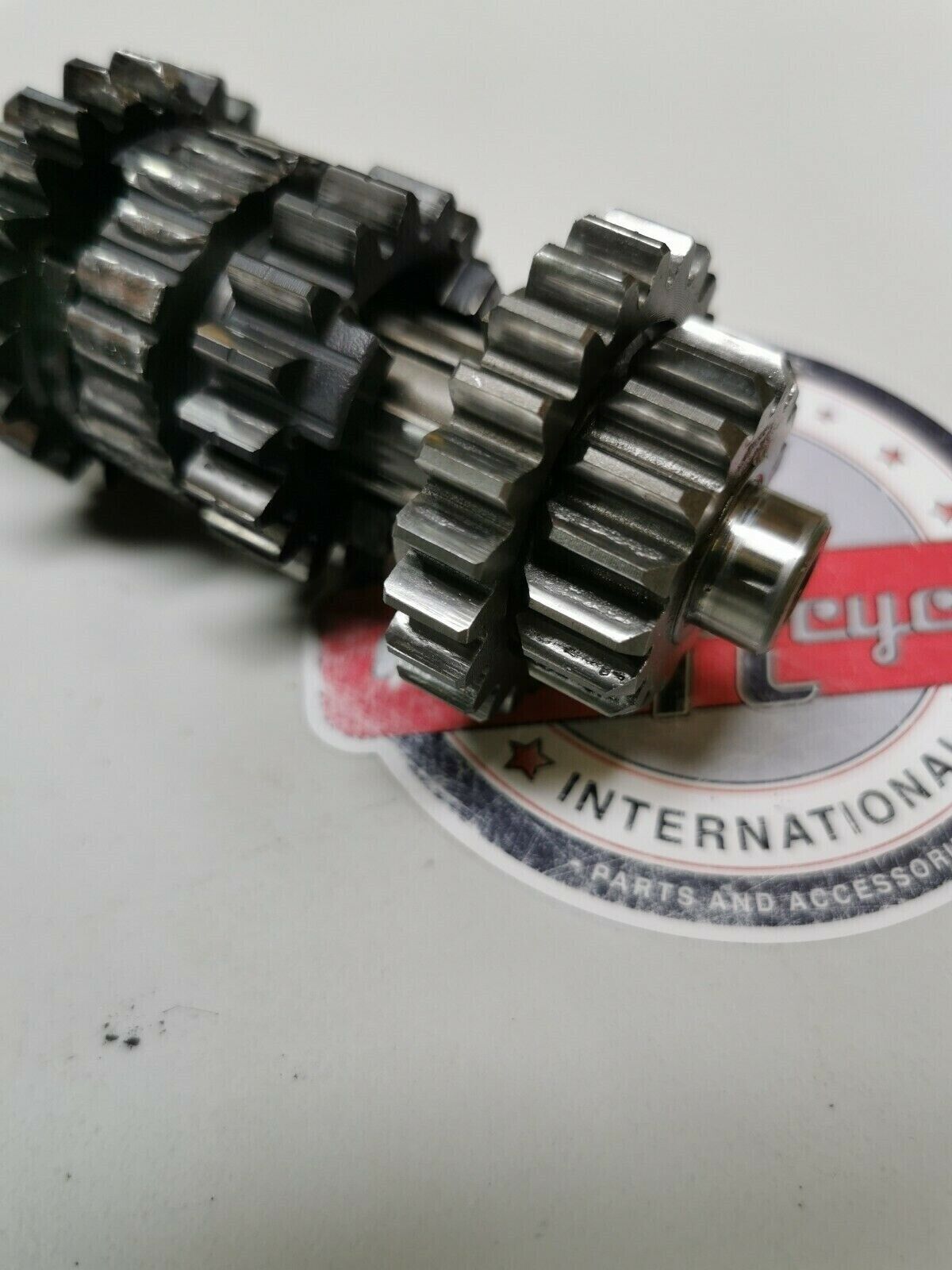 Suzuki RM125 1984 transmission mainshaft driveshaft countershaft 24120-14502