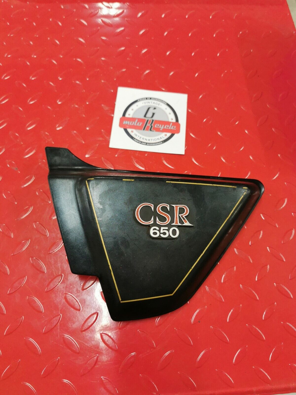 Kawasaki CSR 650 KZ KZ650 1981 1982 left side panel cover fairing