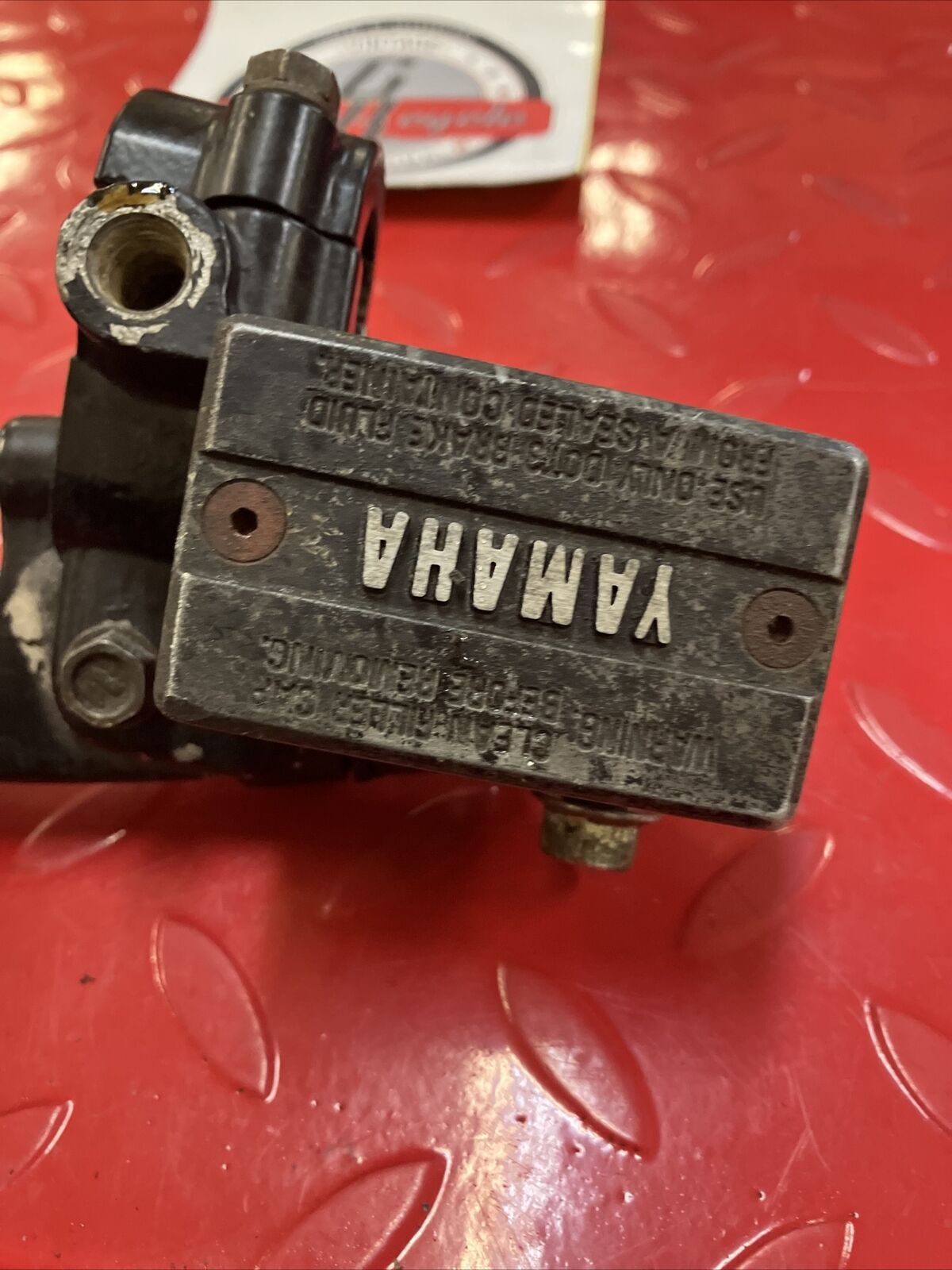 Yamaha DT200 1984 front brake master cylinder