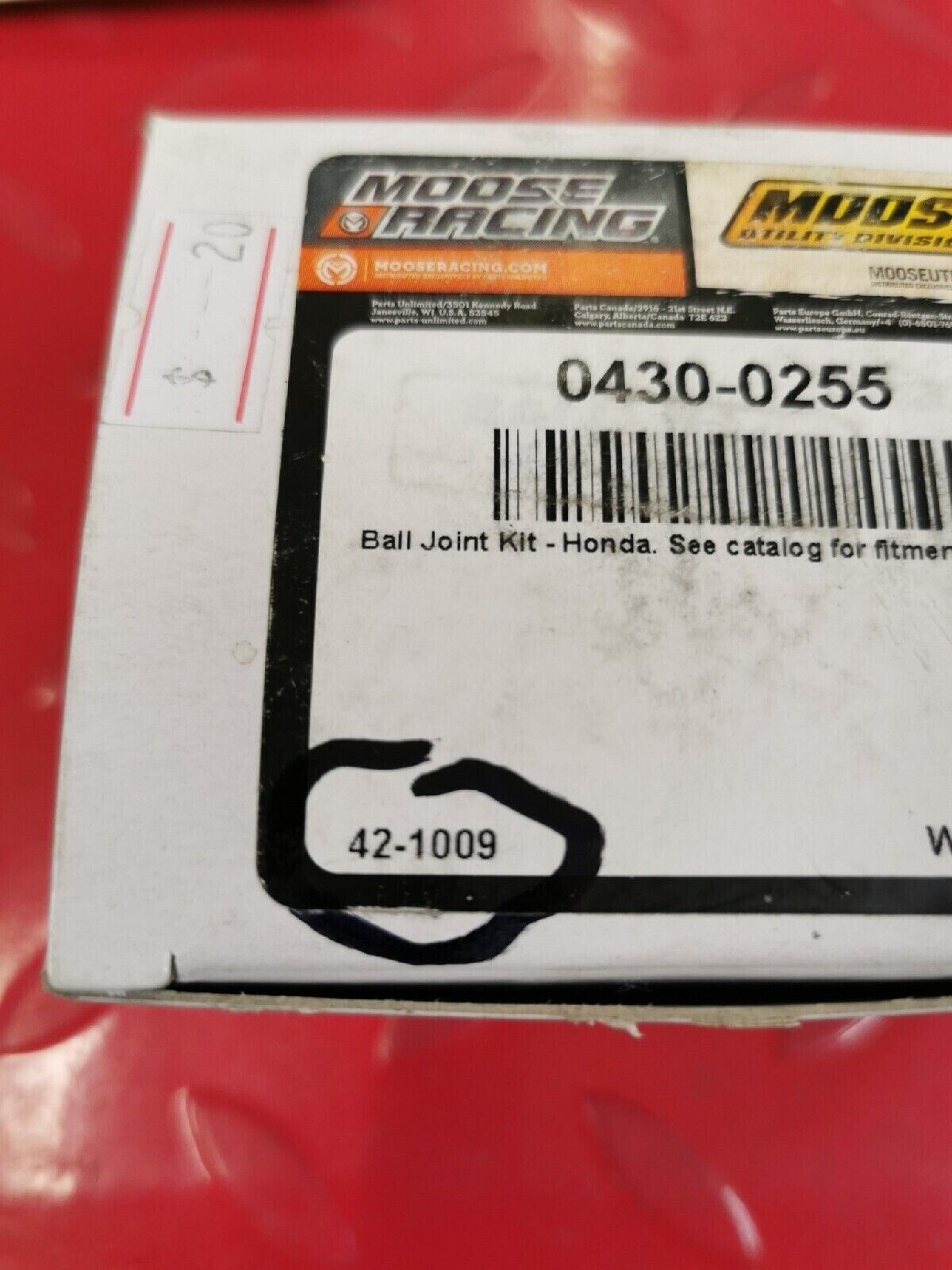 NOS MOOSE RACING   Ball Joint Kit  42-1009  J13