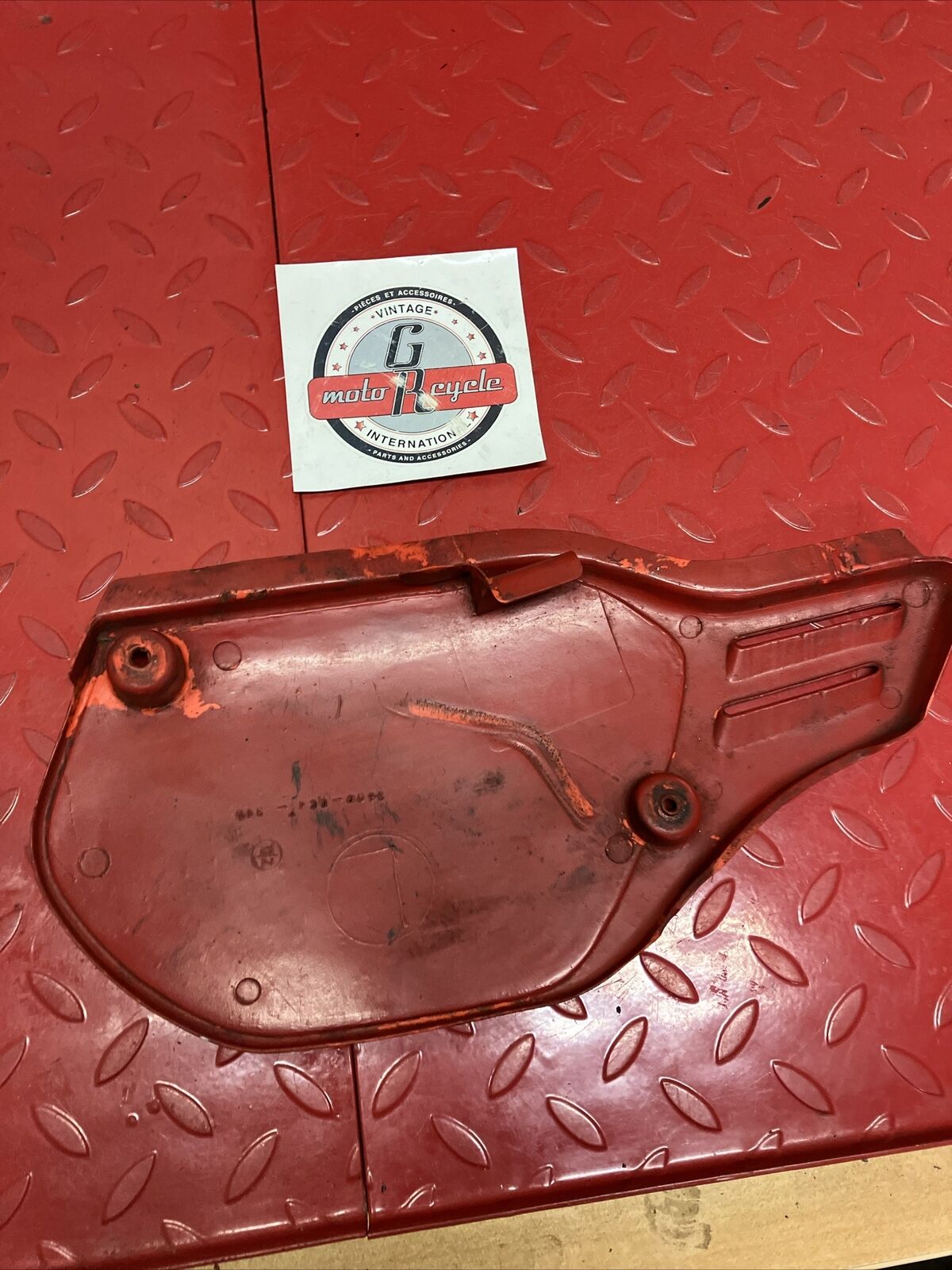 Honda CR80R 1986 left side cover panel 1985 1987