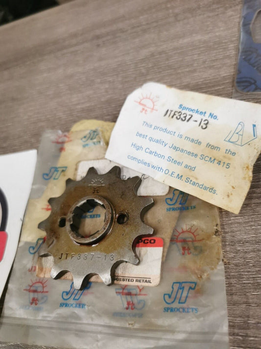 NOS JT CR250R CR480R ATC250R TRX250R Steel Front  SPROCKET 13T JTF-337.13 J19