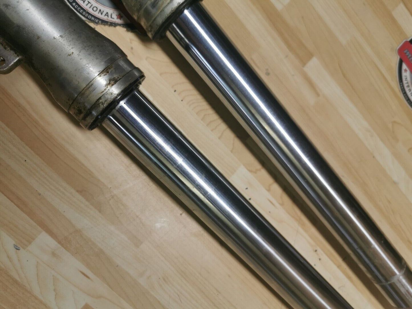 Yamaha DT200 1985 front fork suspension damper suspension