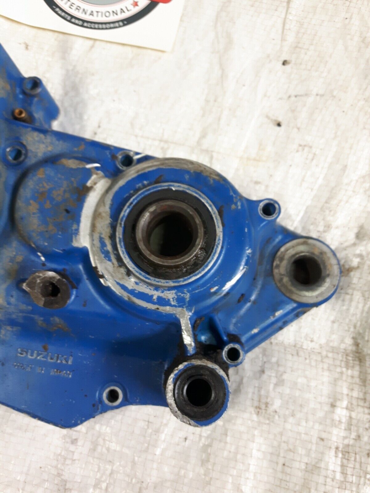 Suzuki RM250 1986 left crankcase crank case