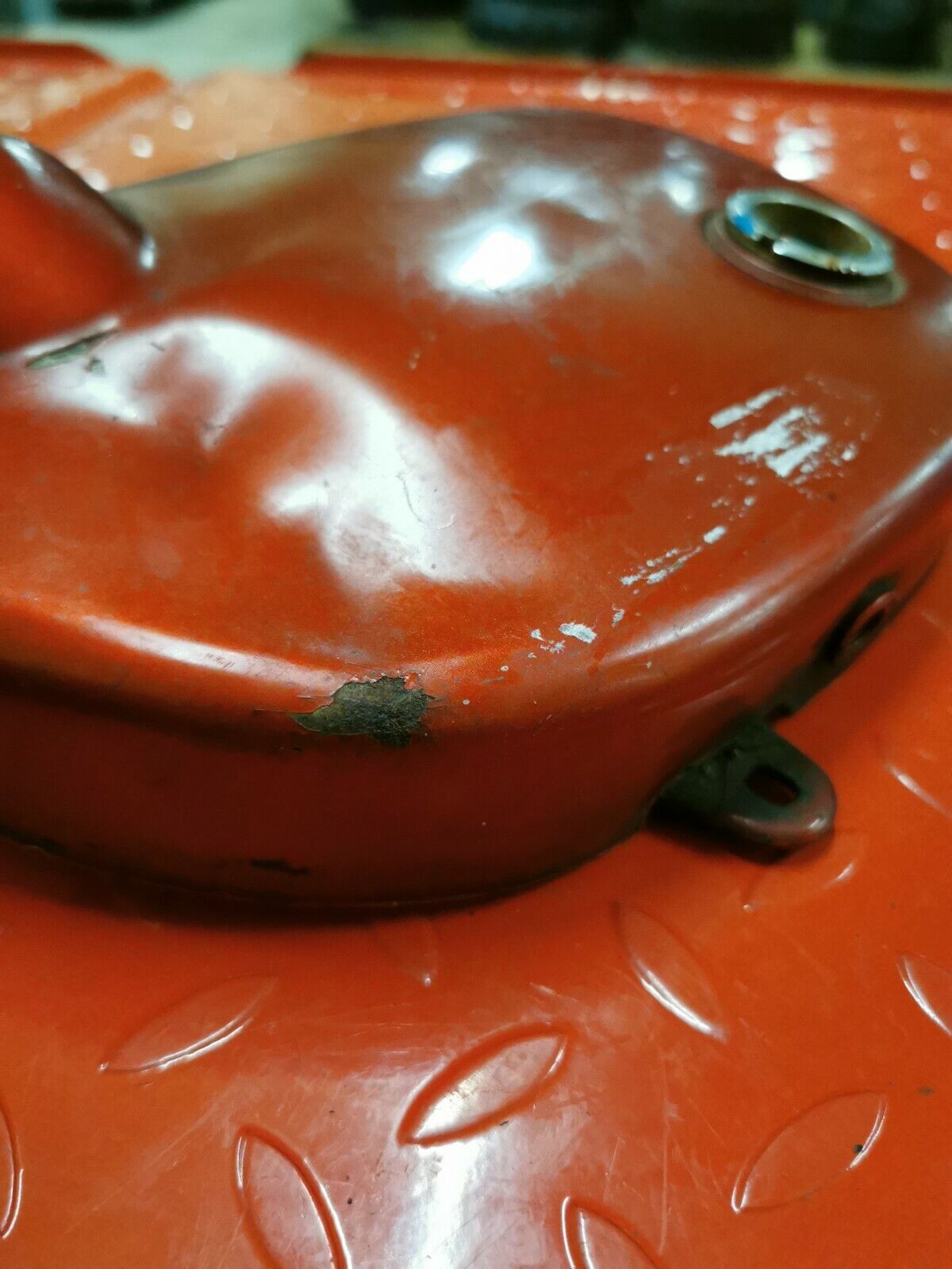 Yamaha YDS3 1966 oil tank YM1