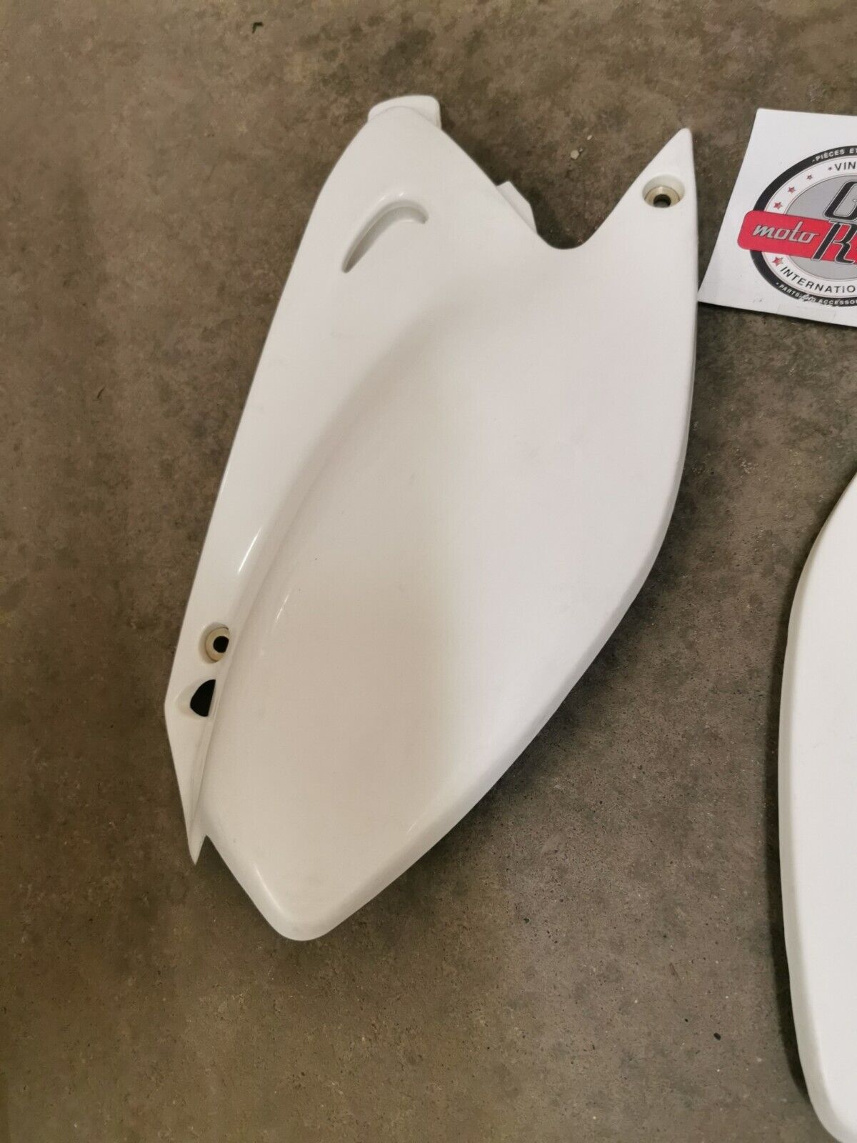 NOS UFO KDX125 KDX250 2003 - 2005 SIDE COVER PANEL SET KA03739-047 J43
