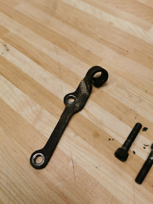 Yamaha XT200 1982 clutch cable holder eceiver clamp bracket 1983