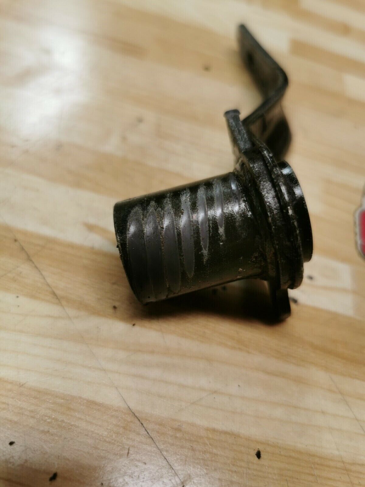 Yamaha IT125 1980 rear swingarm arm drive chain tensioner guide MX175 DT125 2