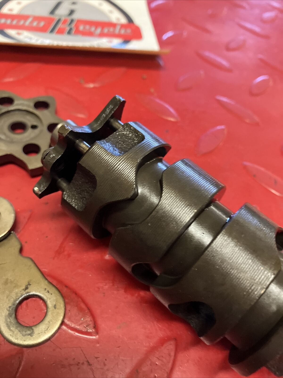Honda XL350R 1986 transmission gearshift gear shift drum cam