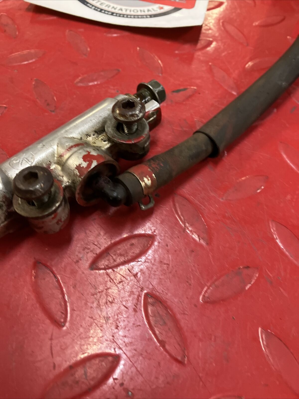 Honda CR250R 1988 rear brake master cylinder