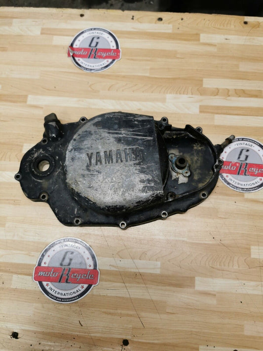 Yamaha DT250 1976 right crankcase clutch cover panel DT400