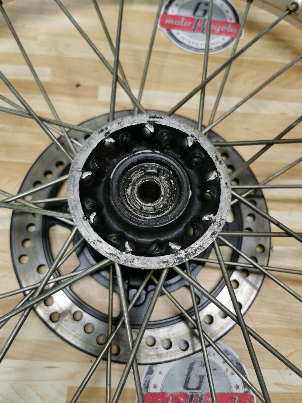 Honda XR350R 1984 front wheel rim hub 44601-MG3-000 CR250R CR500R XR250R XR500R