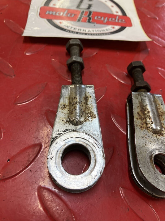 Kawasaki G5 1972 chain adjusters left right 33040-045