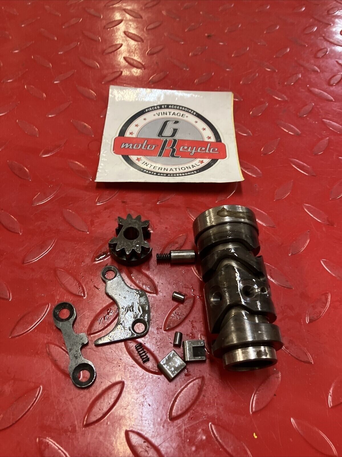 Suzuki RM125 1982 transmission gearshift gear shift drum cam 25310-14100 2