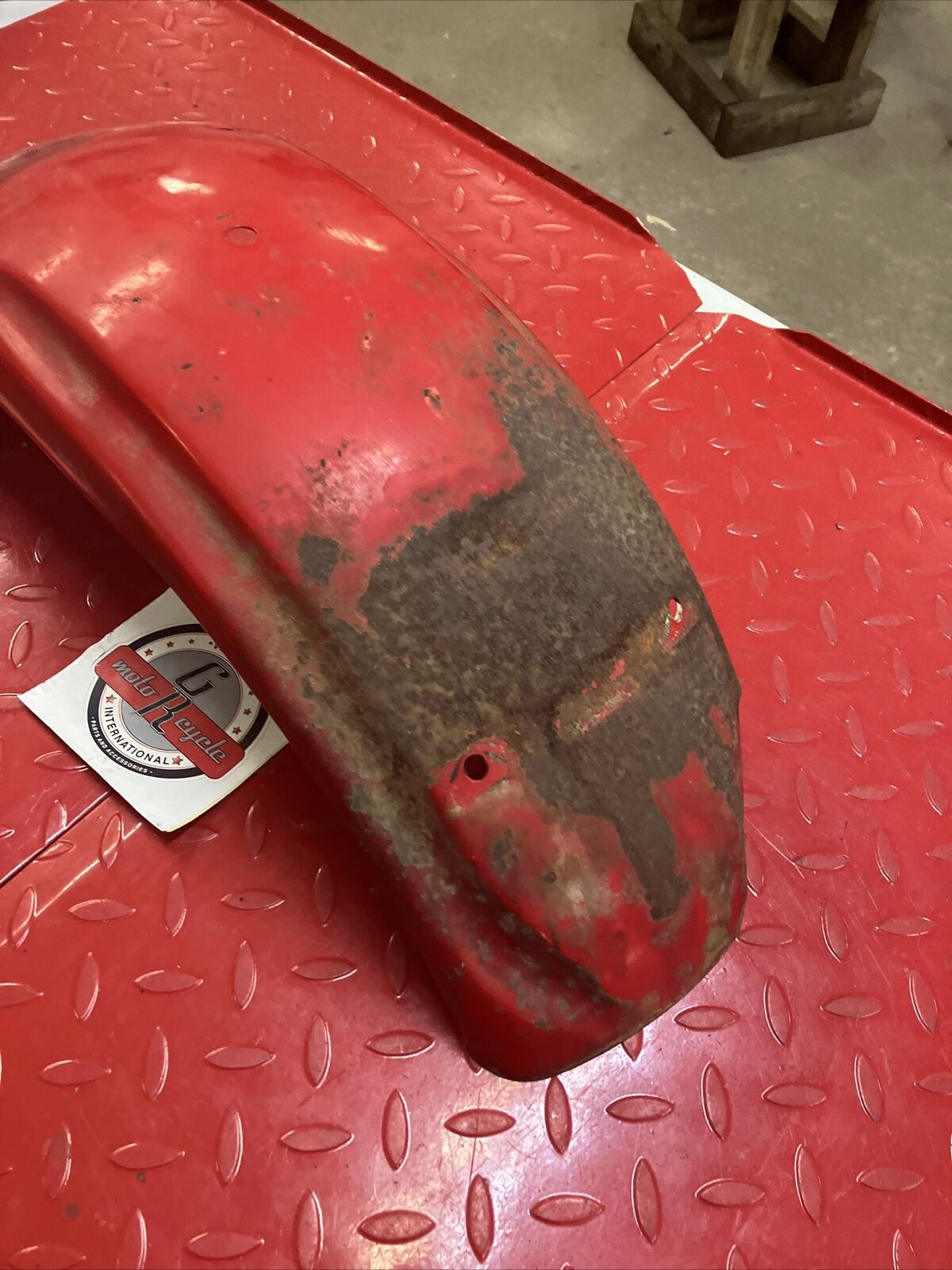 Suzuki RV90 1976 rear fender