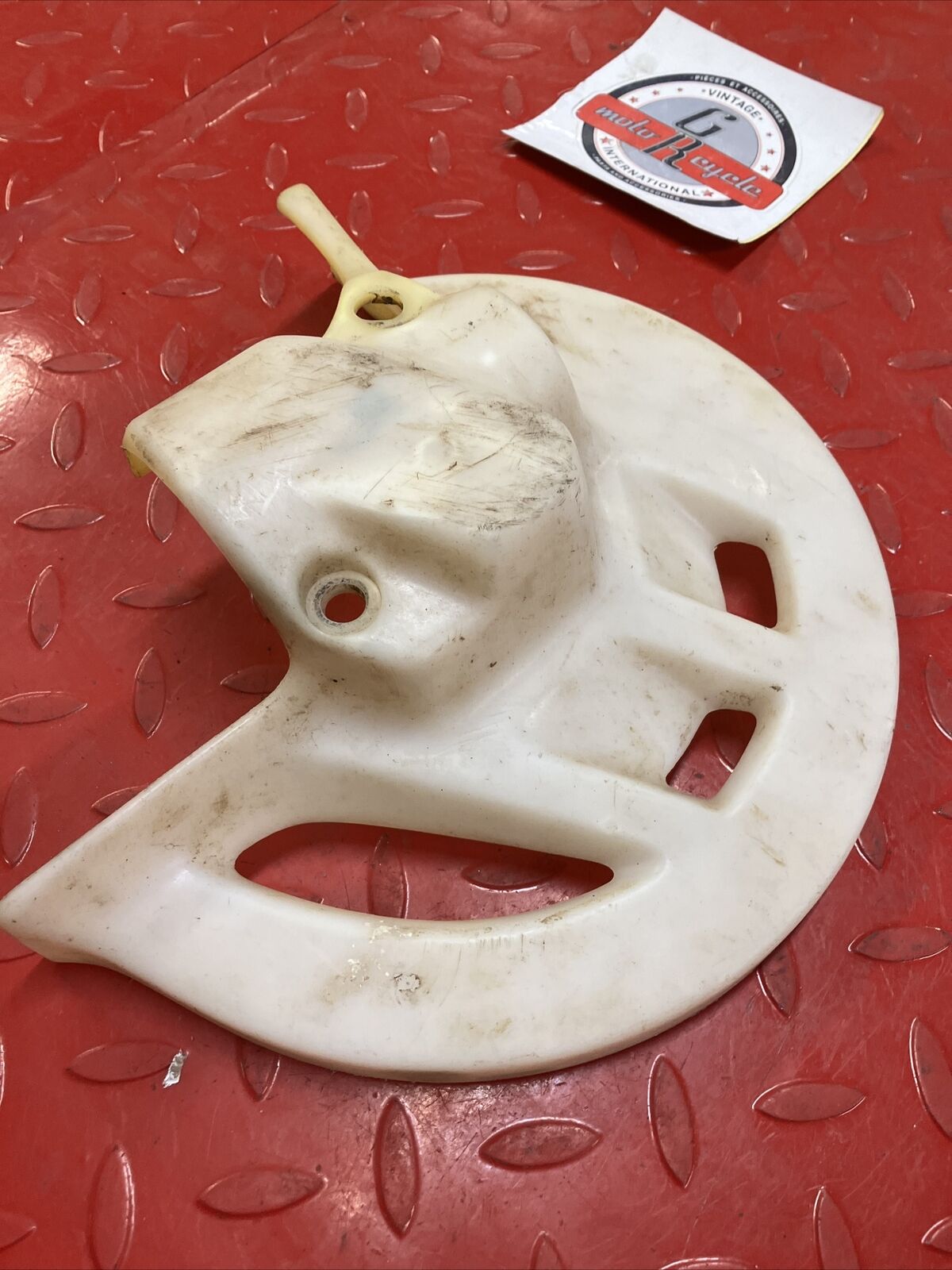 Honda CR250R 2001 front wheel disk guard protector 1997 - 2000 CR125R CR500R 2