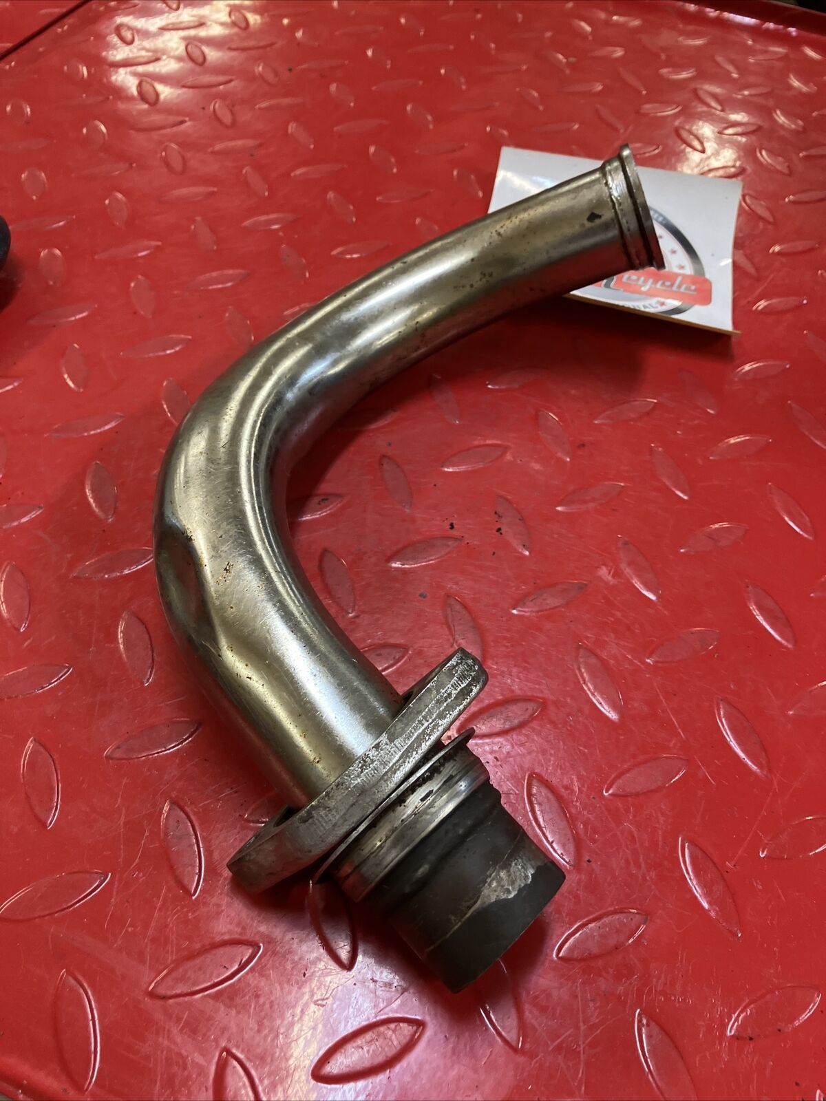 Yamaha RD400 1977 Left exhaust pipe header 1976 1978 2