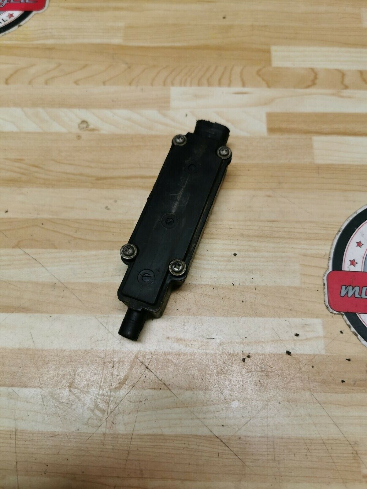 Yamaha DT200 1985 throttle oil pump cable joint box separator connecting