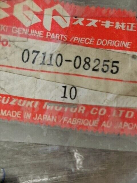 NOS SUZUKI GS1150G TL1000R GS1150ESE TL1000R GS750E BOLT 07110-08255 S47