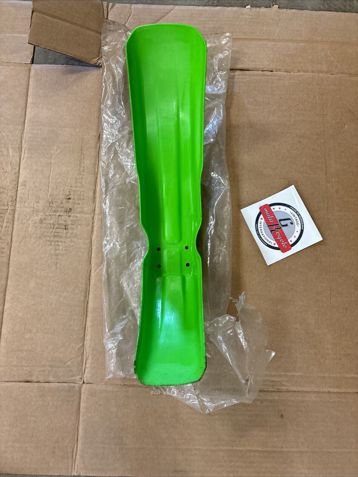 NOS UFO PLAST 1984 - 2003 KX60 FRONT FENDER GREEN KA02741-026