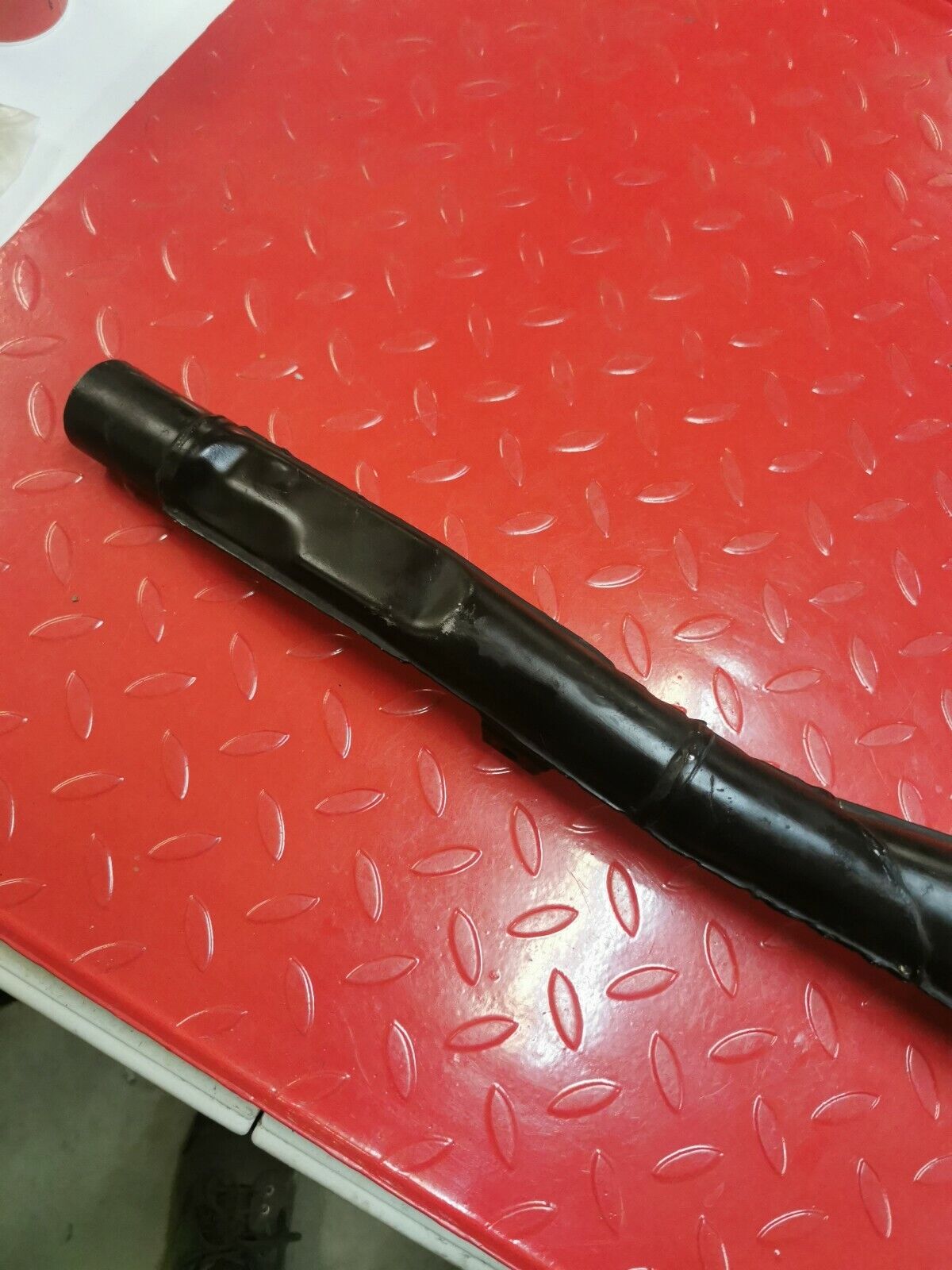 Honda CR250M 1976 exhaust pipe header expansion chamber 1975