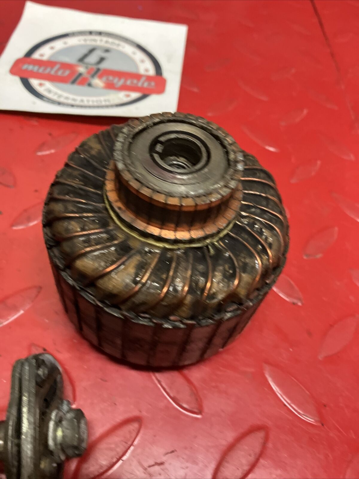 Yamaha U7E 1972 V70 starter stator generator armature assy governor