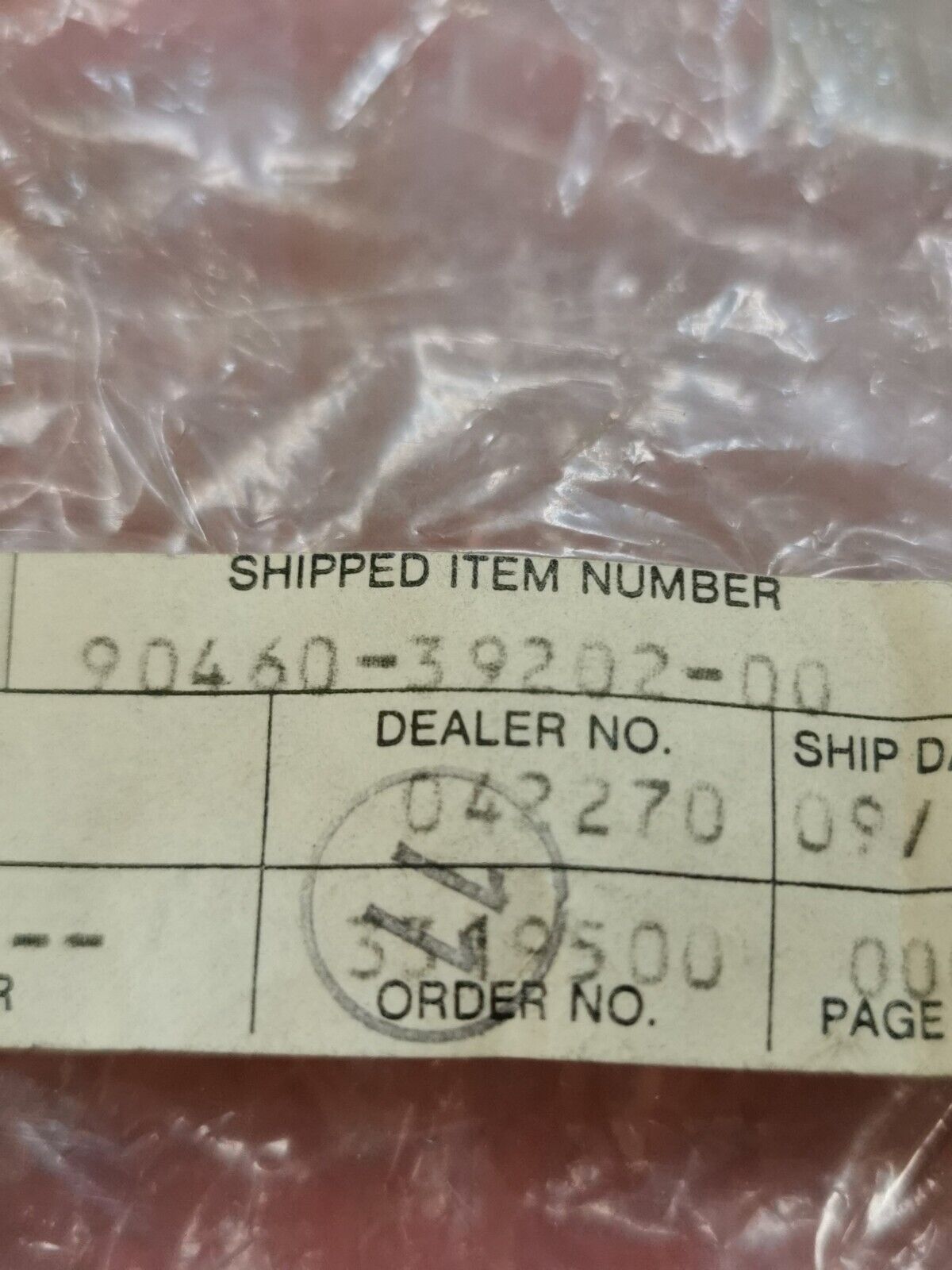 NOS YAMAHA SV80 TY350 IT175 1982 - 1988 CLAMP HOSE 90460-39202-00 Y31