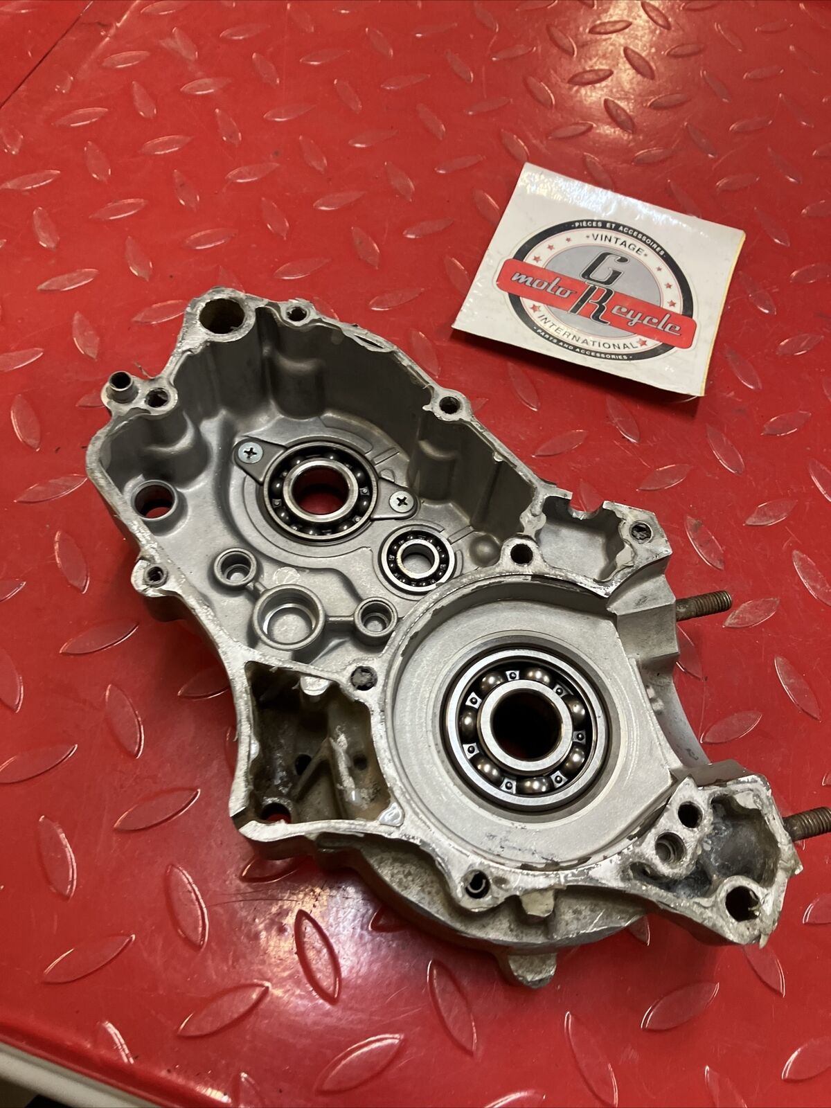 Kawasaki KX80 2000 left side crankcase 1998 1999