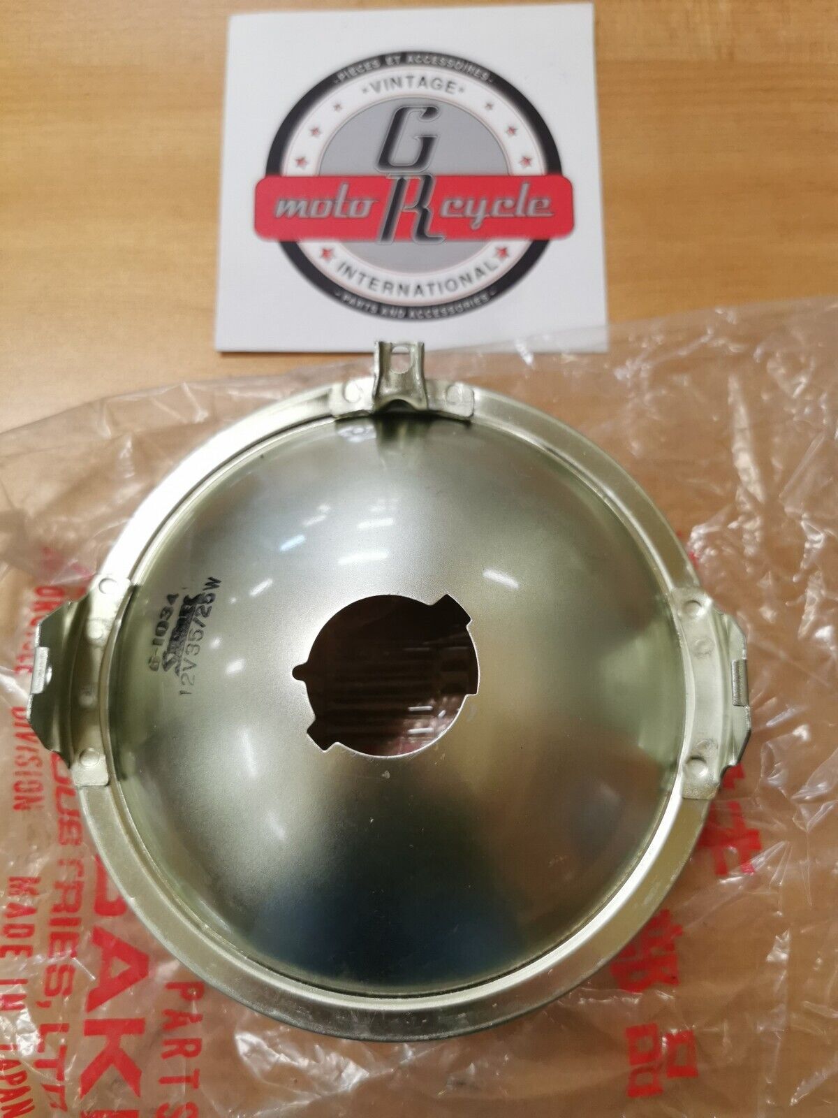 Nos Kawasaki H1 1971 - 1973 LENS UNIT HEAD LAMP 23007-013 K4