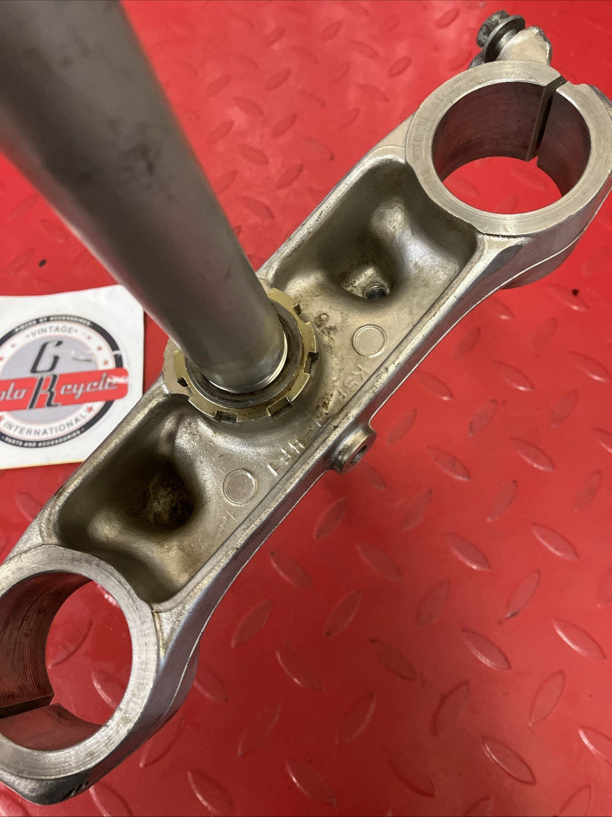 Honda CR250R 1988 Steering stm triple tree clamp CR125R