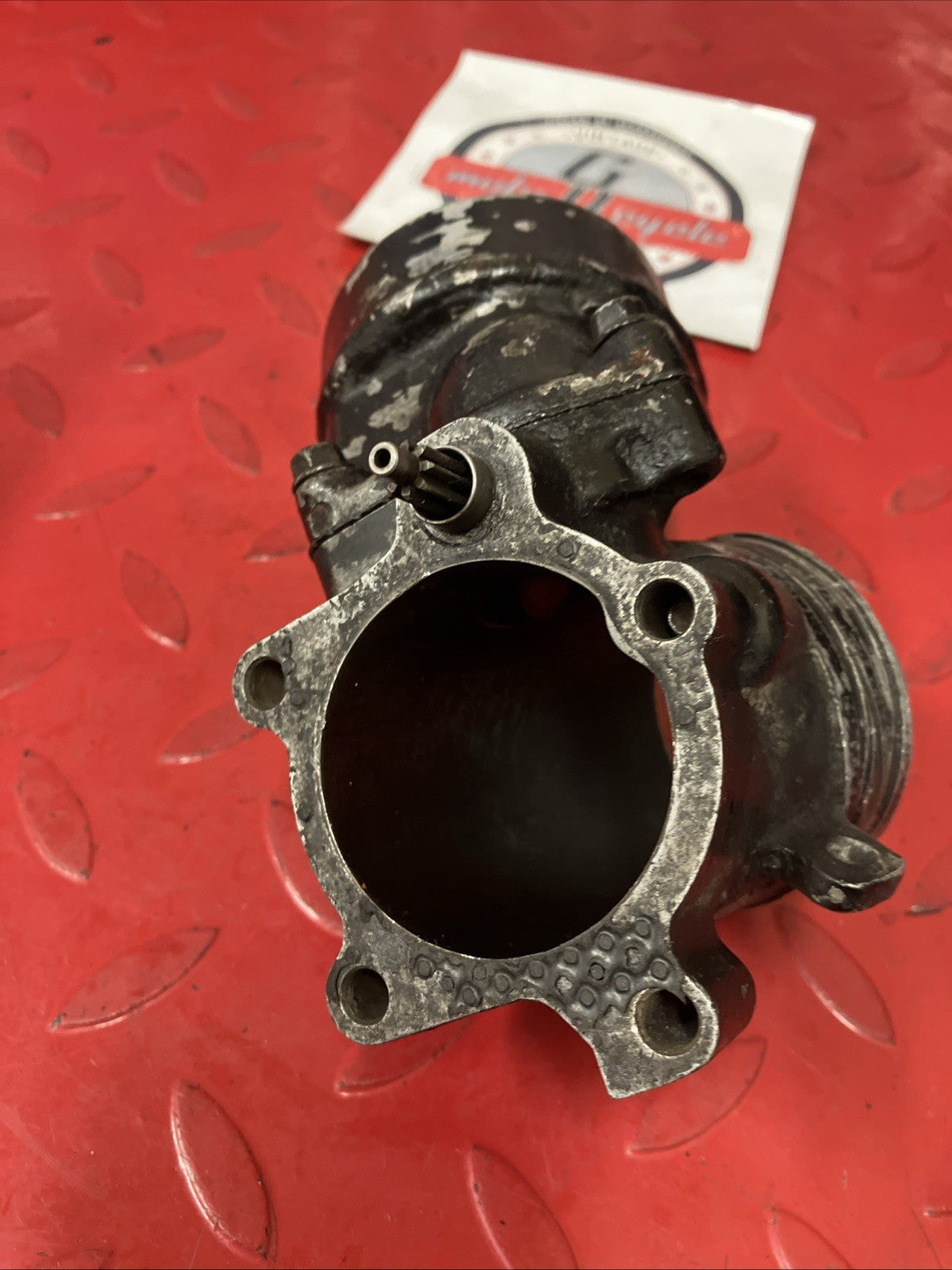 Honda CR250R 1985 Exhaust manifold atac power valve sub chamber
